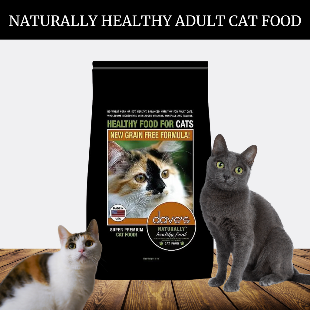 Dave's Cats Naturally Healthy Adult Cat Food 8 Lbs Daves Pet Food Cat Food Dry
