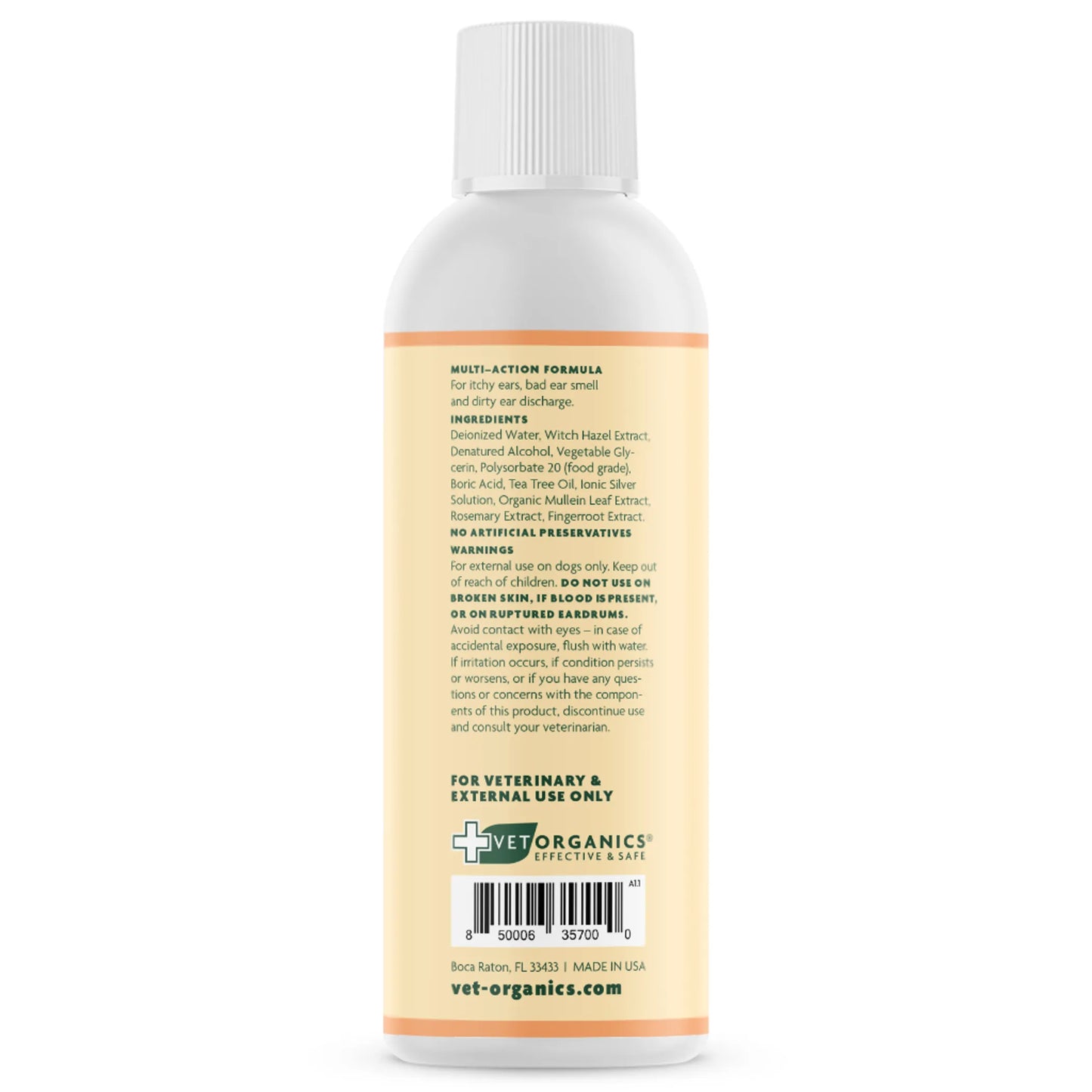 EcoEars Dog Ear Cleaner – Infection Formula