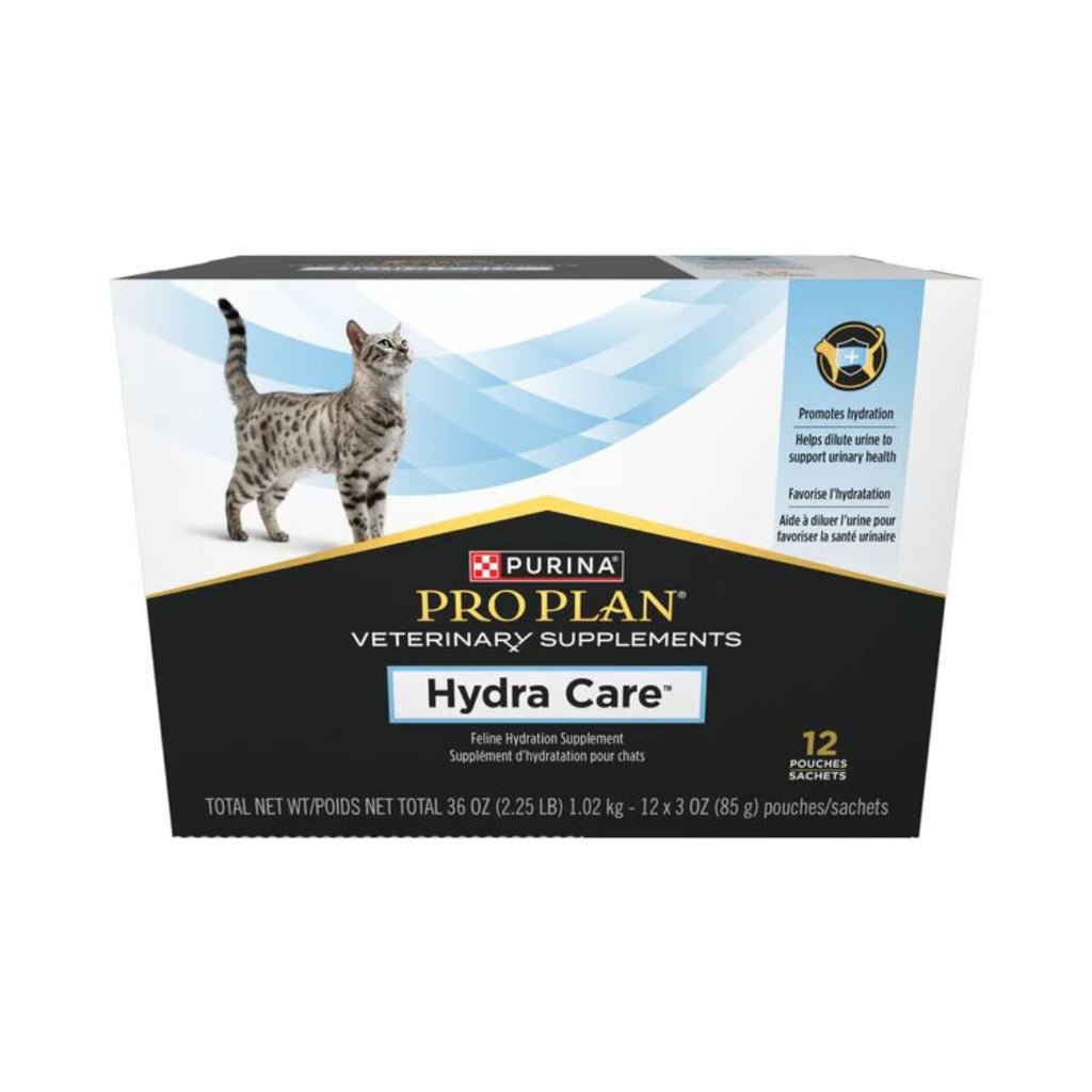 Purina Pro Plan Veterinary Diets Hydra Care Liver Flavored Liquid Supplement for Cats, 3-oz pouch, case of 12 Purina Veterinary Dog Supplements Digestive and Urinary