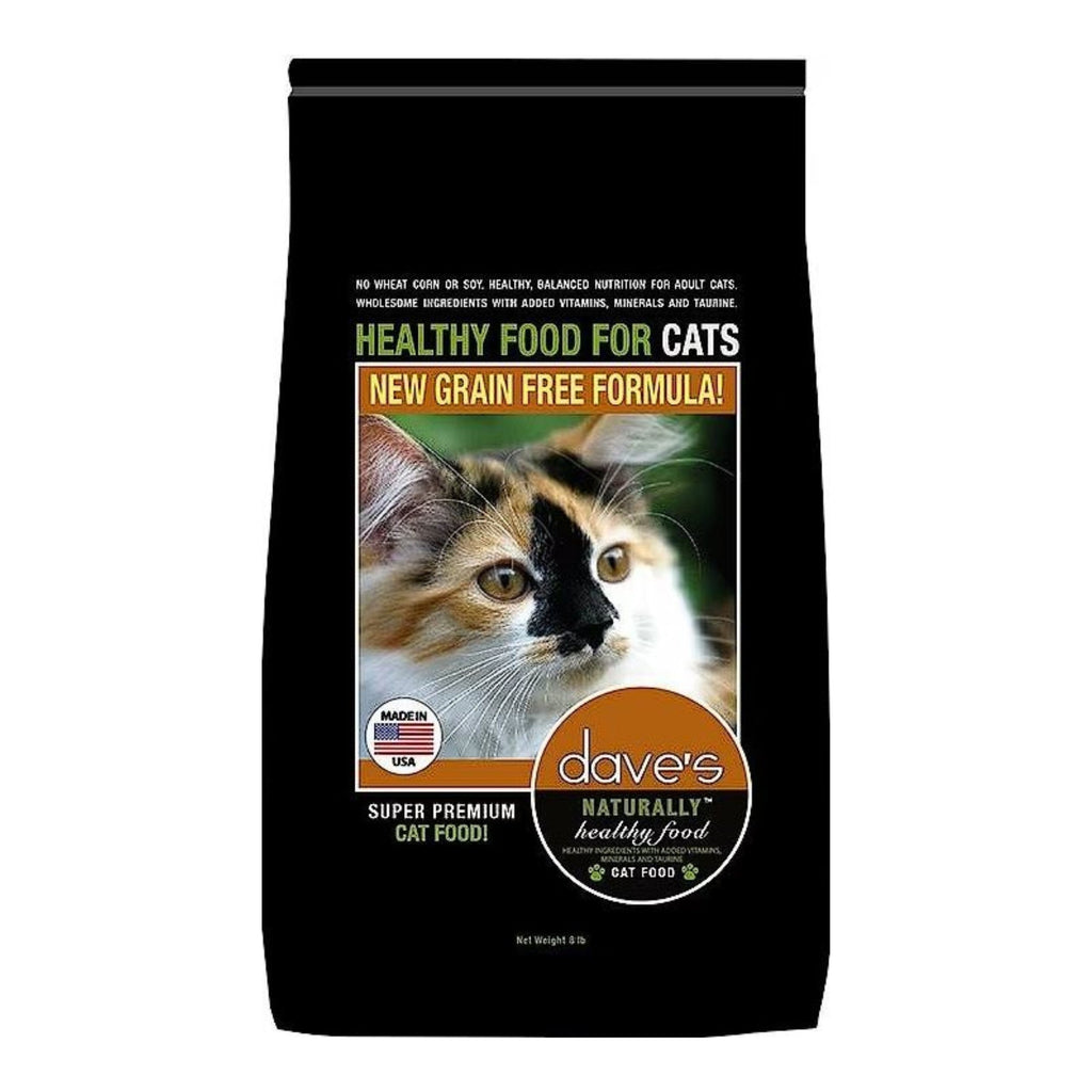 Dave's Cats Naturally Healthy Adult Cat Food 8 Lbs Daves Pet Food Cat Food Dry