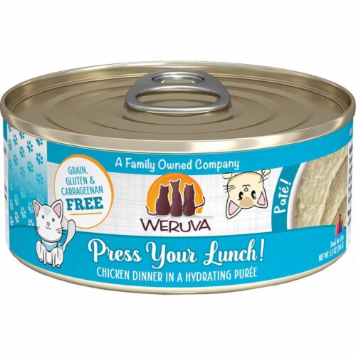 Weruva Cat Pate Press Dinner 5.5oz. (Case of 8) Weruva Cat Food Wet