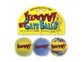 Yeowww My Cats Ball Catnip Toy MultiColor, 2 in, 3 pk Yeowww! Catnip Cat Toys Balls