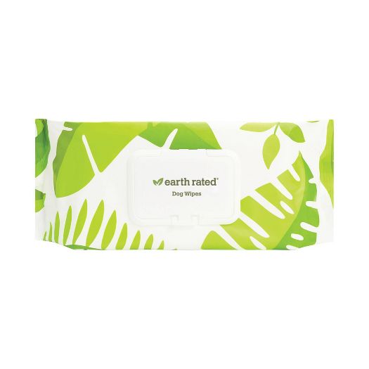 Earth Rated Dog Grooming Wipes Lavender 100Ct Earth Rated Dog Grooming Wipes