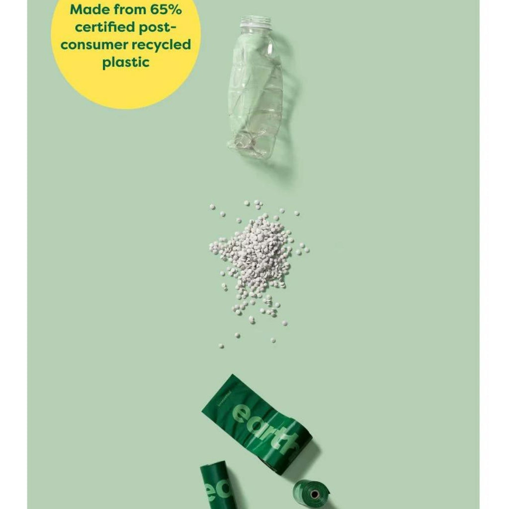 Earth Rated Dog Poop Bag Dog Unscented 4 Roll 60 Count Earth Rated Dog Cleaning and Potty Poop Bags