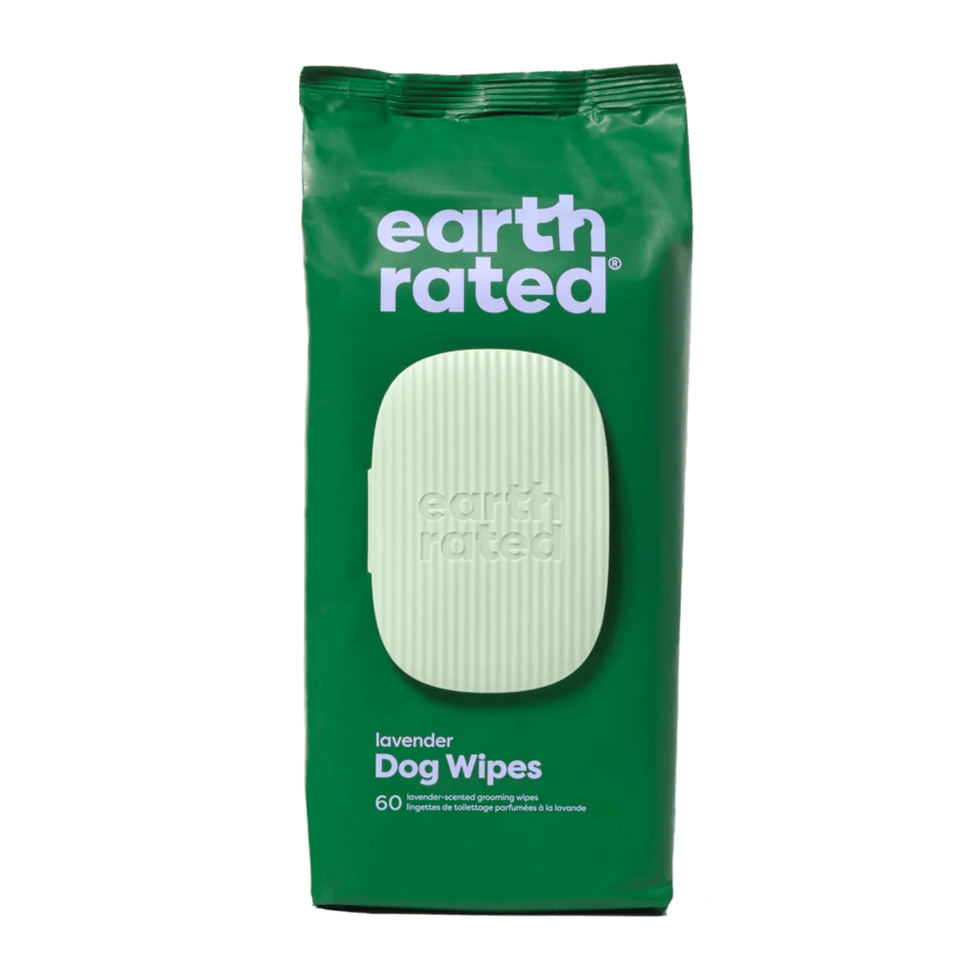 Earth Rated Dog Grooming Wipes Lavender 60 ct | Hypoallergenic and dermatologist tested | Plant Based Earth Rated Dog Grooming Wipes Default Title