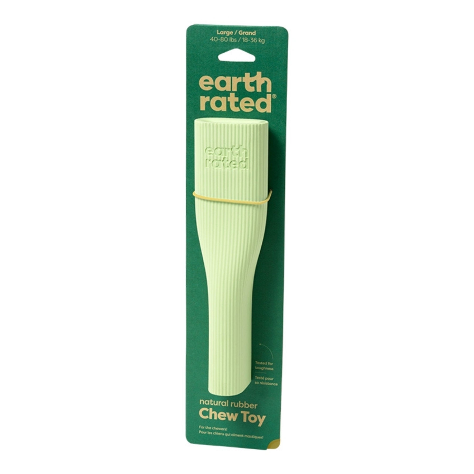 Earth Rated Dog Chew Toy Green Rubber Large Earth Rated Dog Toys Rubber and Latex