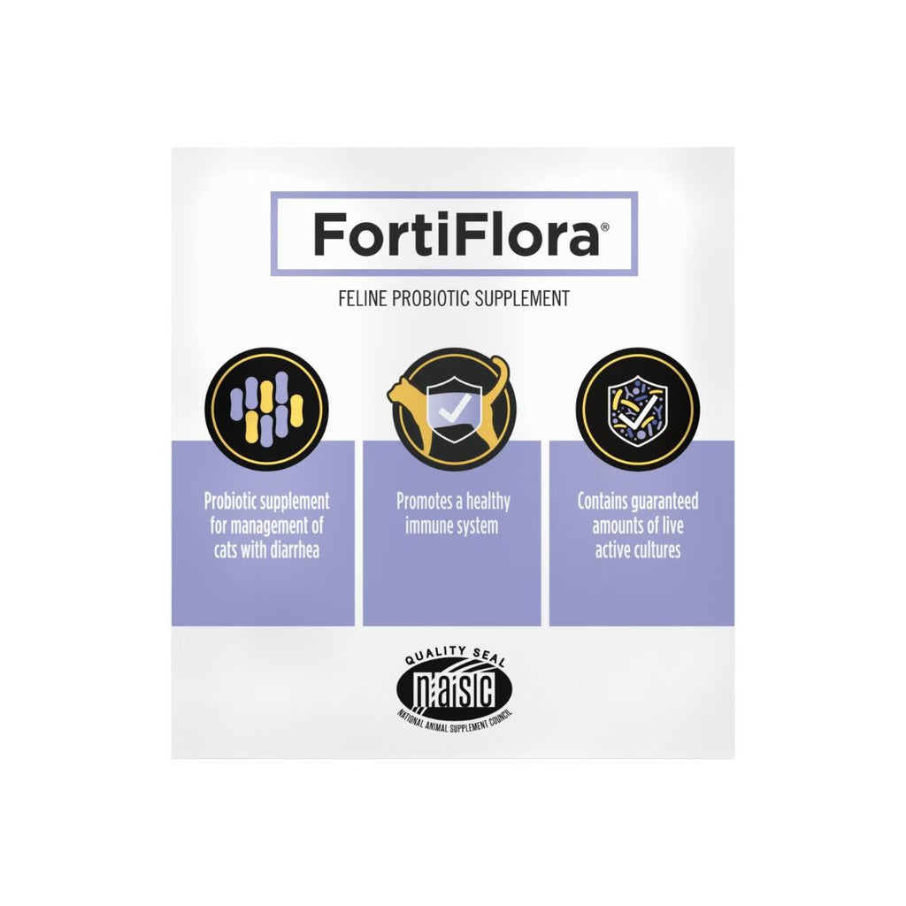 Purina Pro Plan Veterinary Diets FortiFlora Powder Probiotic Digestive Supplement for Cats, 30 count Purina Veterinary Cat Supplements Digest