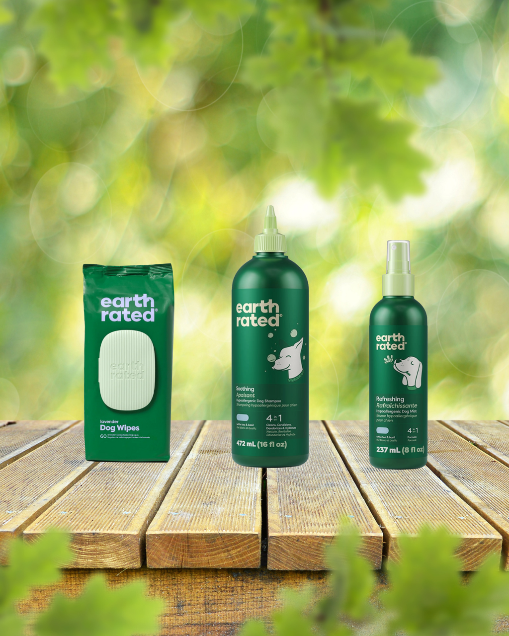 Earth Rated Grooming Essentials Bundle | Fresh, Clean & Calm Care Trio Bargo Shop