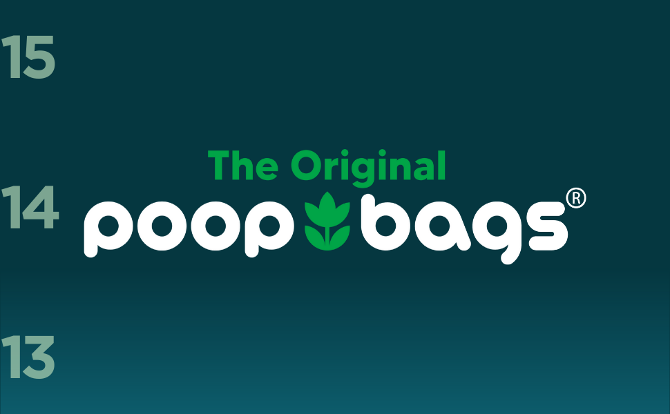 The Original PoopBags Dog Poop Bags, 120 Count, Unscented, Plant Based, Leakproof, Durable, Easy to Use The Original Poop Bags Dog Cleaning and Potty Poop Bags