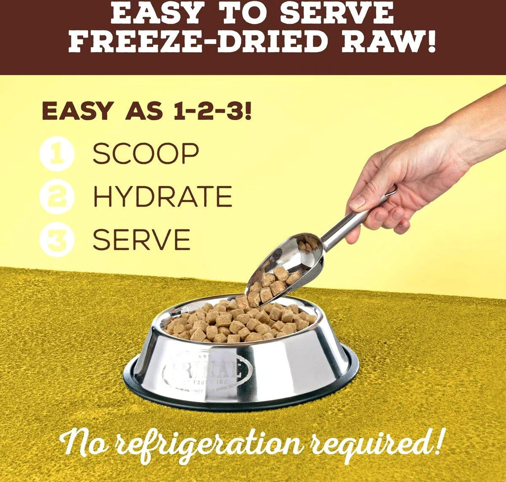 Primal Dog Freeze-Dried Pronto Puppy Chicken Salmon 7oz. Primal Pet Food Dog Food Freeze Dried